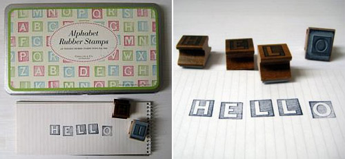 Mieke Willems Alphabet Stamps
