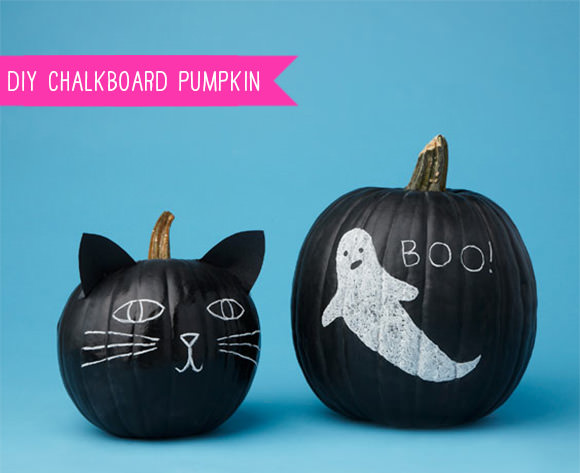 DIY Chalkboard Pumpkin Tutorial