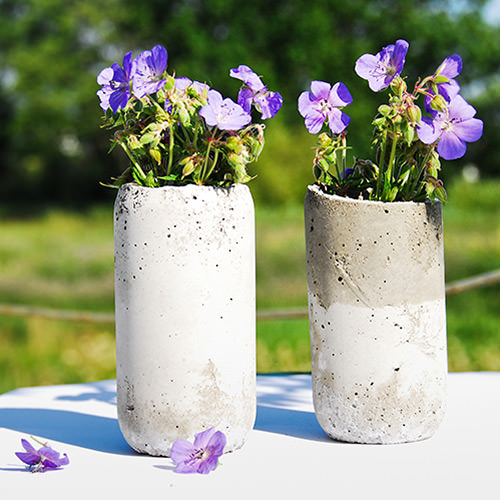 DIY Concrete Vases | Handmade Charlotte