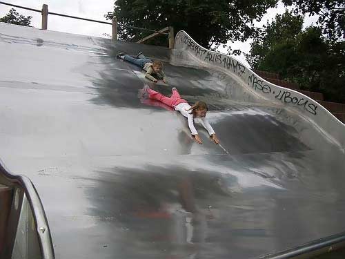 Görlitzer Park's Gigantic Slide