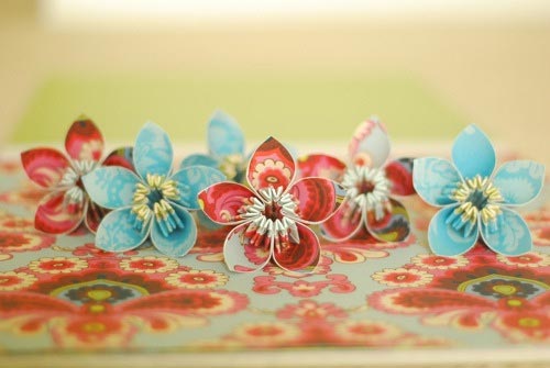 Projects: Papercraft Kusudama Flowers