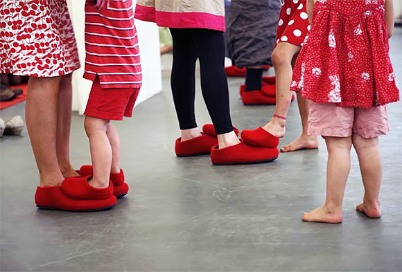 Dance Shoes for Father and Daughter