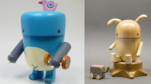 Handmade Wood Creatures