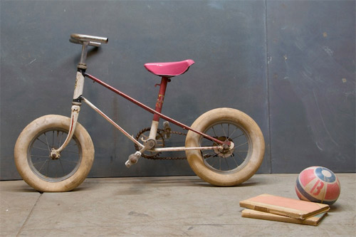 Vintage Carnival Circus Clown Bicycle