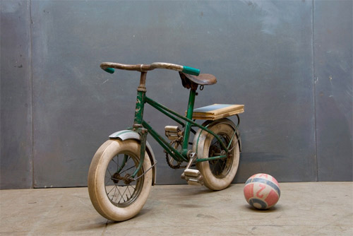 Vintage Carnival Circus Clown Bicycle