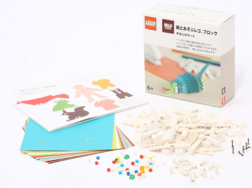 Craft Paper and Punch Lego From Muji