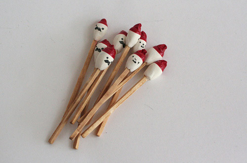 Birthday Candle Greeters: Matchstick Men