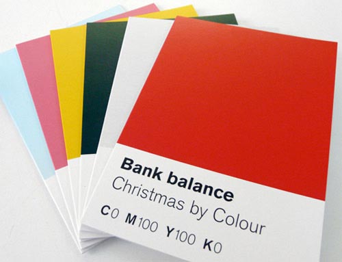 Christmas By Colour Card