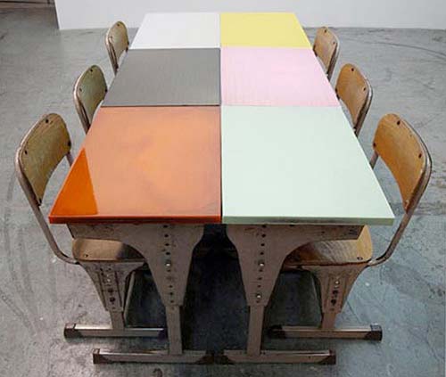 Vintage School Desks