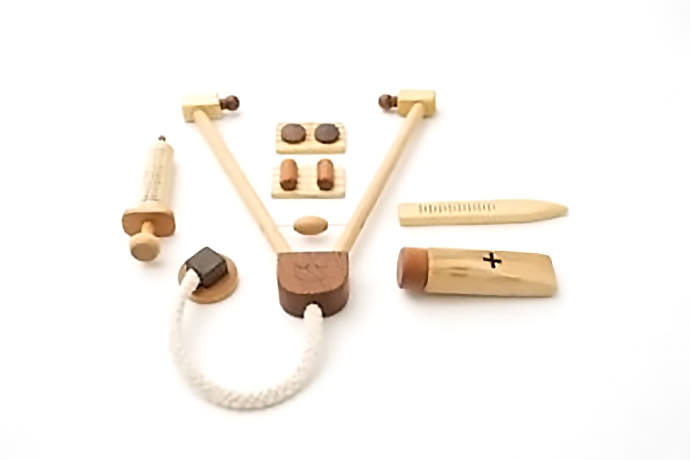Wooden Doctor Play Set by Soopsori