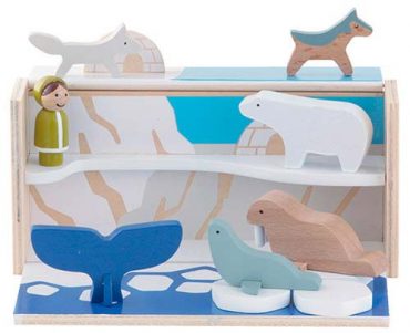 Muji North Pole in a Box Wooden Playset