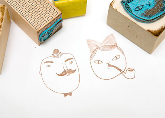Circus Violet Rubber Stamps by Studio Violet