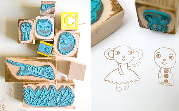 Circus Violet Rubber Stamps by Studio Violet