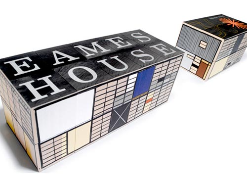 Eames House Alphabet Blocks