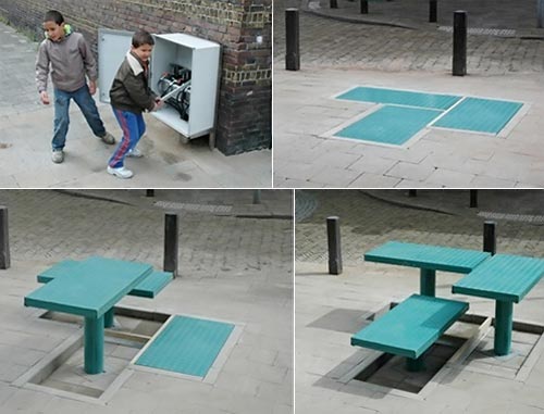 Pop-Up Table