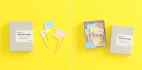 Color Flags from Billet