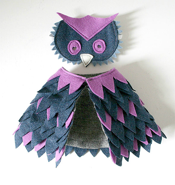 doll-sized owl costume by mikodesign