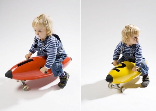 Torpedo Ride-On Toy for Kids