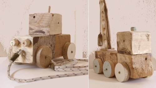 recycled wooden toys
