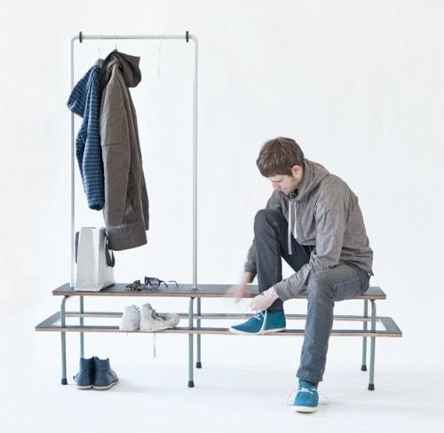 Wardrobe Bench by Stephan Schulz