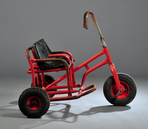 Vintage Tandem Tricycle