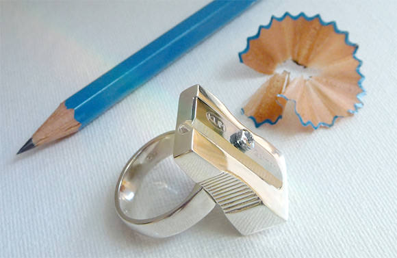 Pencil Sharpener Ring
