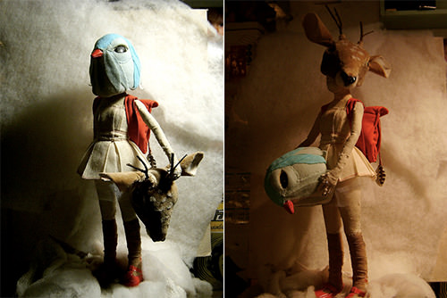 valeria dalmon puppet sculptures