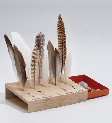 l'atelier feather holder