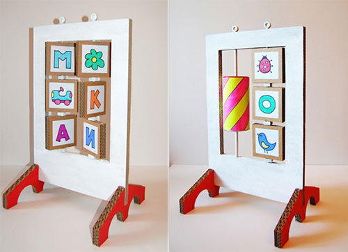 DIY Cardboard Learning Toys