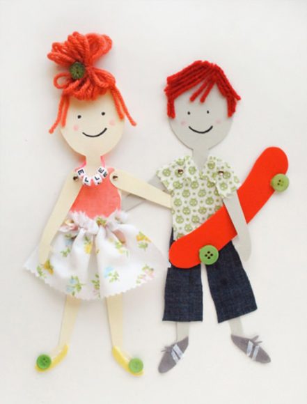 DIY Articulated Paper Dolls | Handmade Charlotte