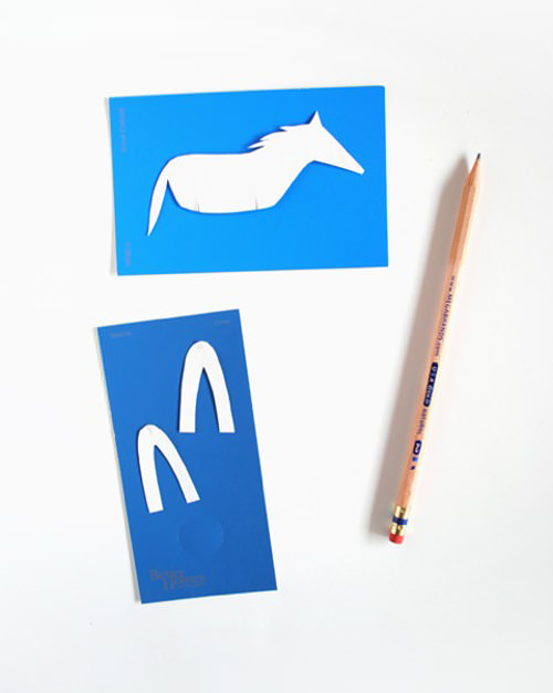 DIY Paint Chip Animals