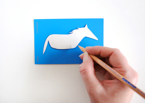 diy paint chip animals