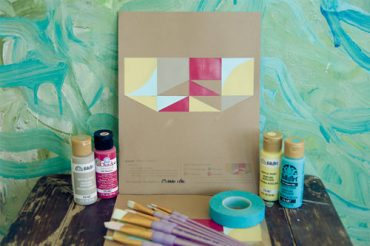 paint-by-number craft