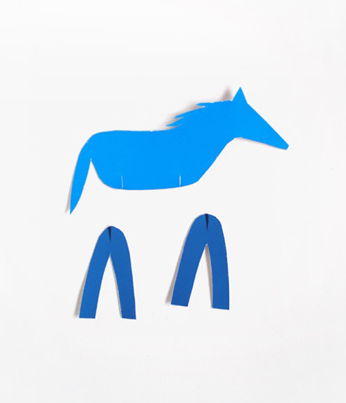 diy paint chip animals