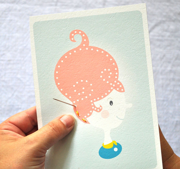 DIY Printable Sewing Cards for Kids