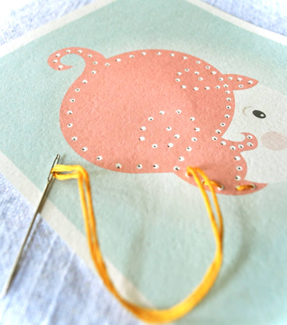 DIY Printable Sewing Cards for Kids