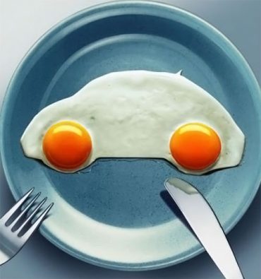 Volkswagen Beetle Eggs