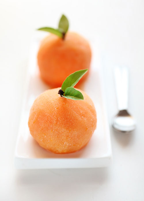 orange sorbet