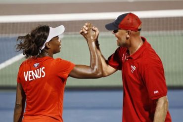 Murphy Jensen and Venus Williams