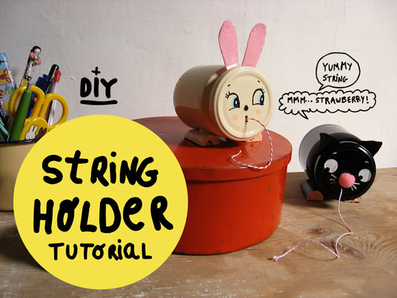 DIY Vintage-Inspired String Holder Tutorial