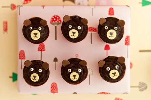 DIY Bear Cupcakes