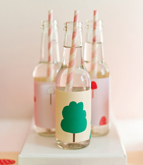 DIY Lemonade Bottle Labels