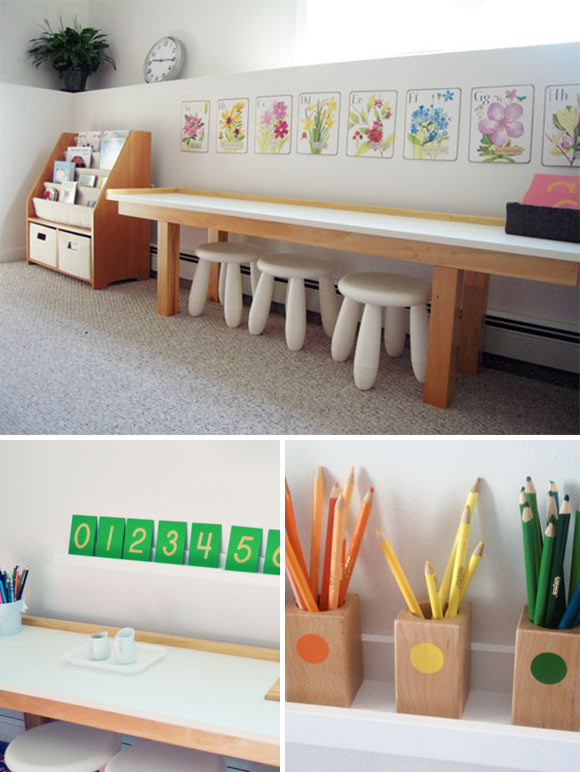 Montessori Playroom for Three