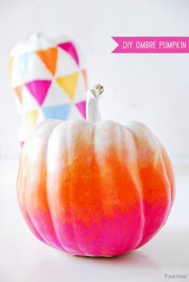 DIY Ombre Pumpkin Tutorial