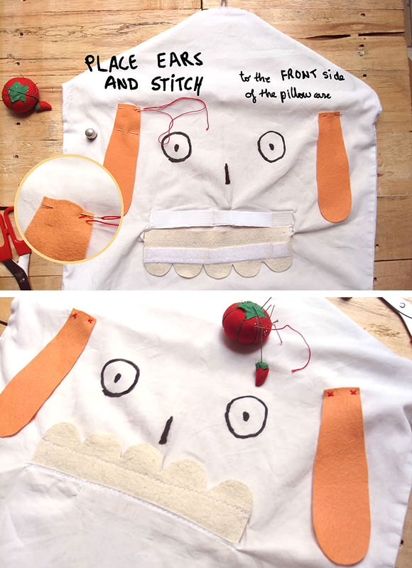 DIY Ghost Laundry Bag