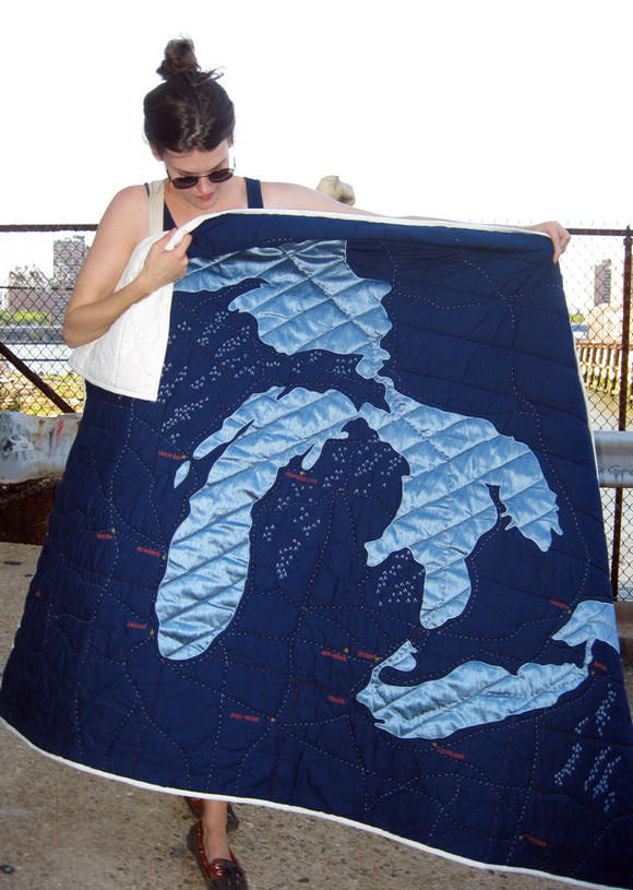 New Great Lakes Quilt by Haptic Labs