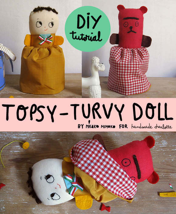 DIY Topsy-Turvy Rag Doll Tutorial