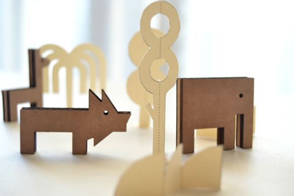 Modern Toys on Etsy - Mini Jungle by Milimbo