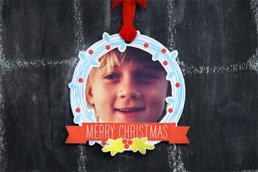 Free Printable Photo Wreaths