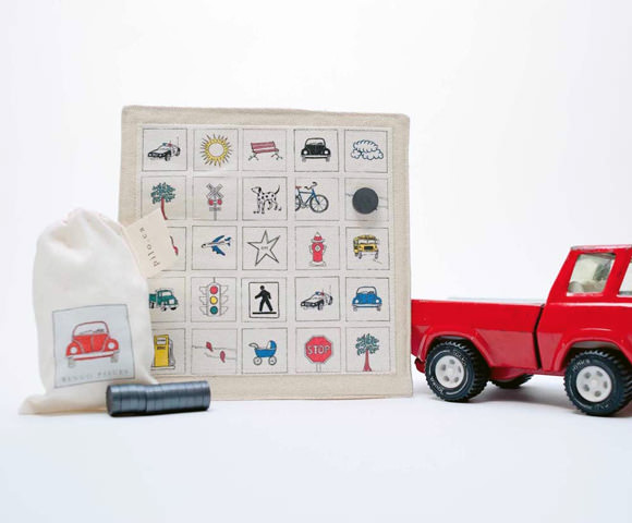 Handmade Car Bingo Travel Game for Kids on Etsy